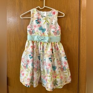 Special Edition Floral Butterfly Dress 6/6x